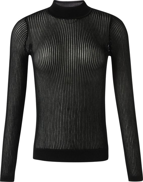 Actual product image Comma Strickpullover Strickpullover mit Rippstruktur (44)