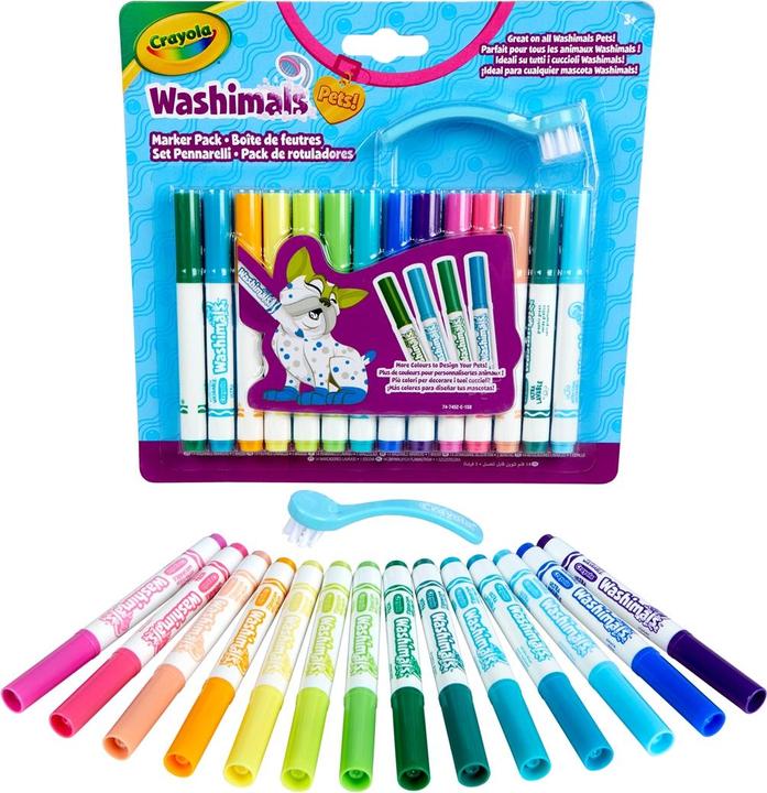 Produktbild Crayola Washimals Markers