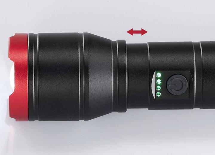 Actual product image Toolcraft Handlampe verstellbar, Einstellbare Punktgrösse, mit Stroboskopmodus (21.40 cm, 1200 lm)