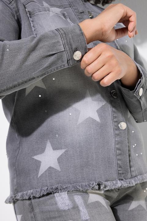Produktbild Angel of Style Jeansjacke, Sterne, Glitzersteinchen (48)