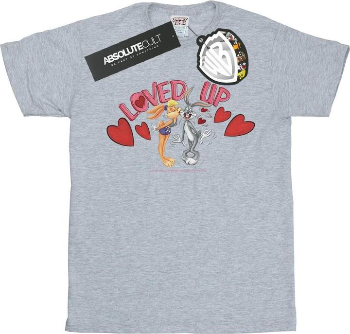 Produktbild Looney Tunes Bugs Bunny And Lola Valentine's Day Loved Up TShirt (3XL)