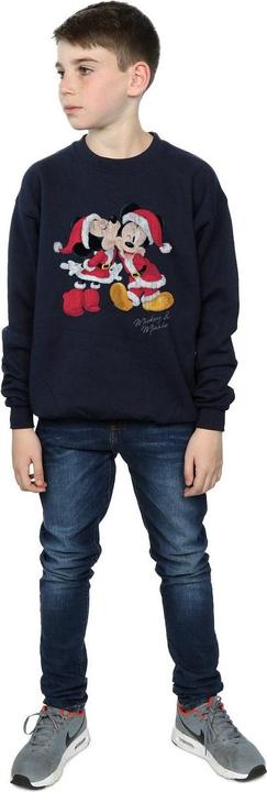 Produktbild Disney Mickey And Minnie Christmas Kiss Sweatshirt Jungen (128)