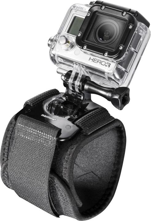 Image du produit mantona Sangle de bras rembourrée pour GoPro (ACT-8030W, GoPro HERO8 Black)
