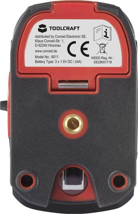 Productafbeelding Toolcraft Goed zichtbare laser Snelle zelfnivelleertijd (minder dan 3 seconden)