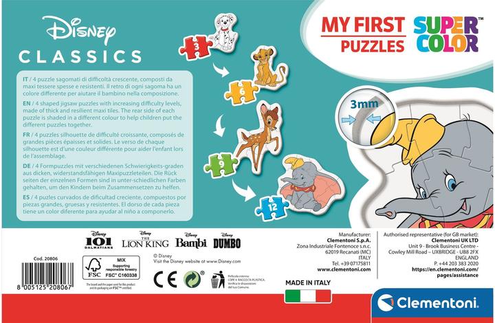 Produktbild Clementoni Tierfreunde (30 Teile)