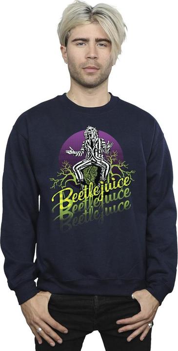 Immagine prodotto Beetlejuice Purple Circle Felpa Uomo (5XL)