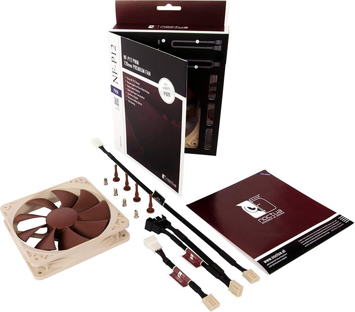 Actual product image Noctua Nf-P12 Pwm (120 mm, 1 x)