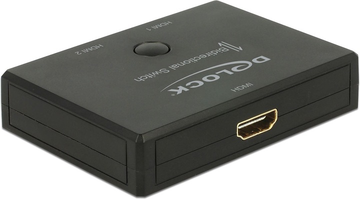 Produktbild Delock 2 Port HDMI Switch&Verteiler