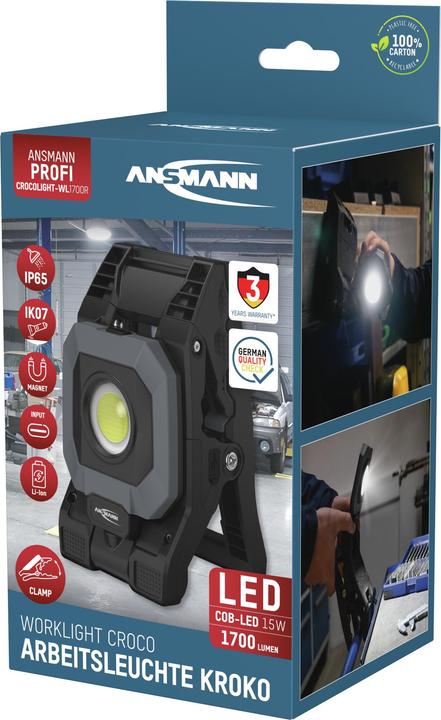Actual product image Ansmann Arbeitsleuchte KROKO (1700 lm)