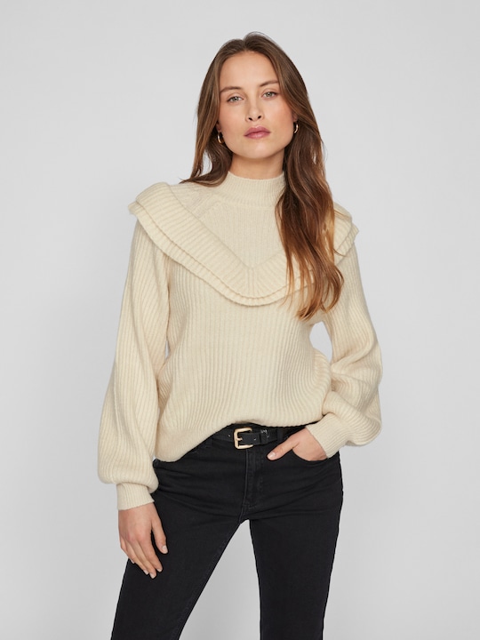 Produktbild Vila Rüschen Strickpullover (L)