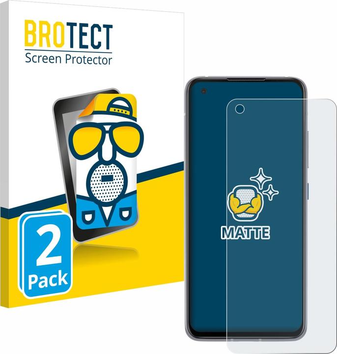 Produktbild BROTECT Entspiegelungs-Schutzfolie Displayschutz Matt (2 Stück, Asus Zenfone 8)