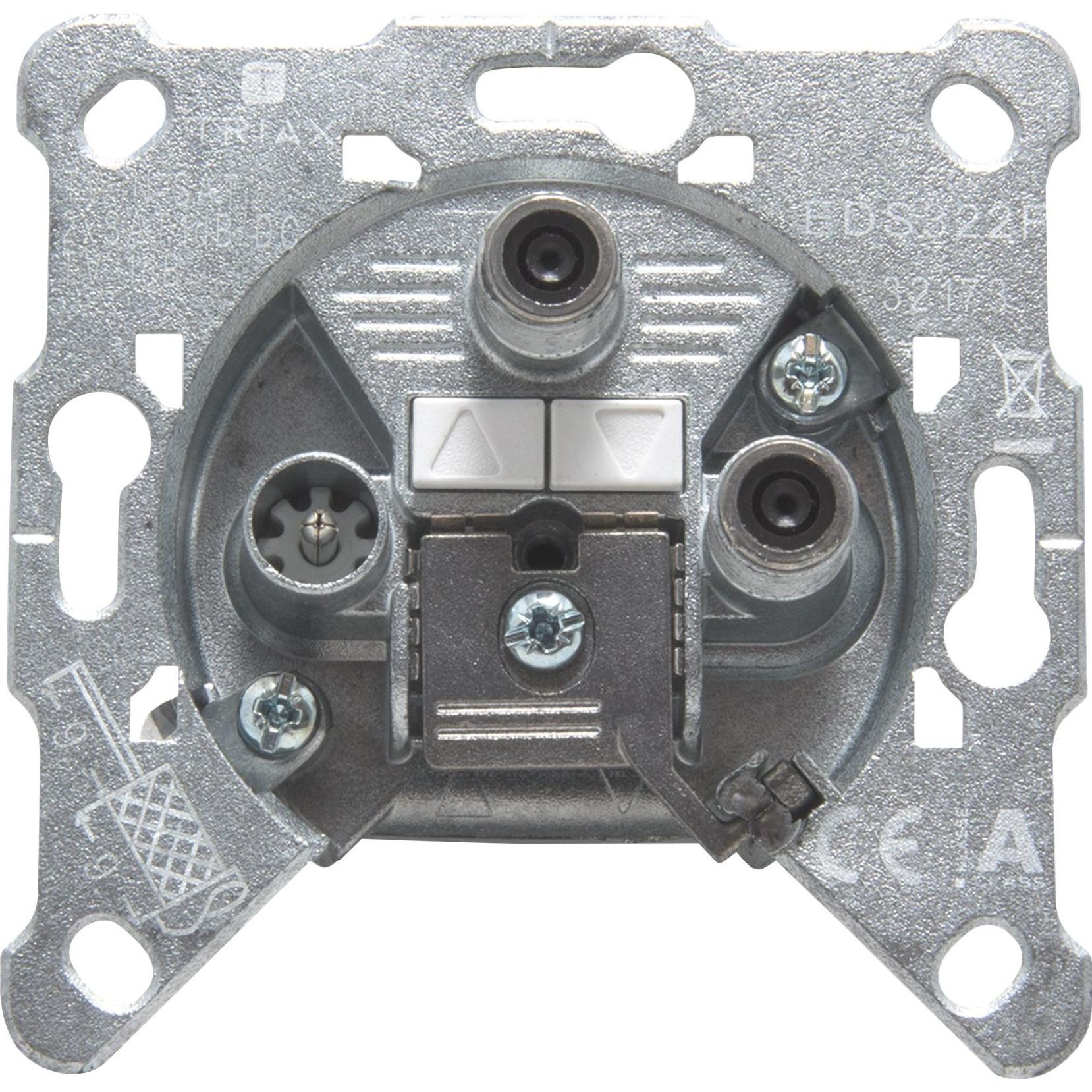 Triax presa d'antenna (Presa d'antenna), Accessori per SAT, Grigio