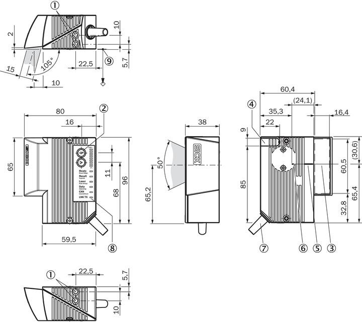 Produktbild Sick Stationärer BarcodeScanner