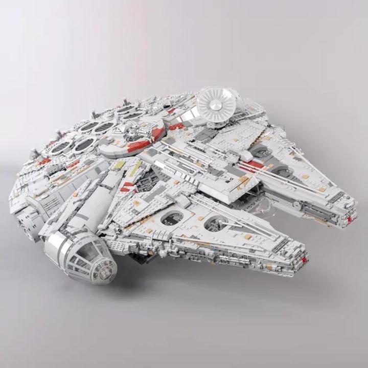 Actual product image iDisplayit Acrylic stand 2 in 1 for LEGO® 75192 Star Wars UCS Millennium Falcon