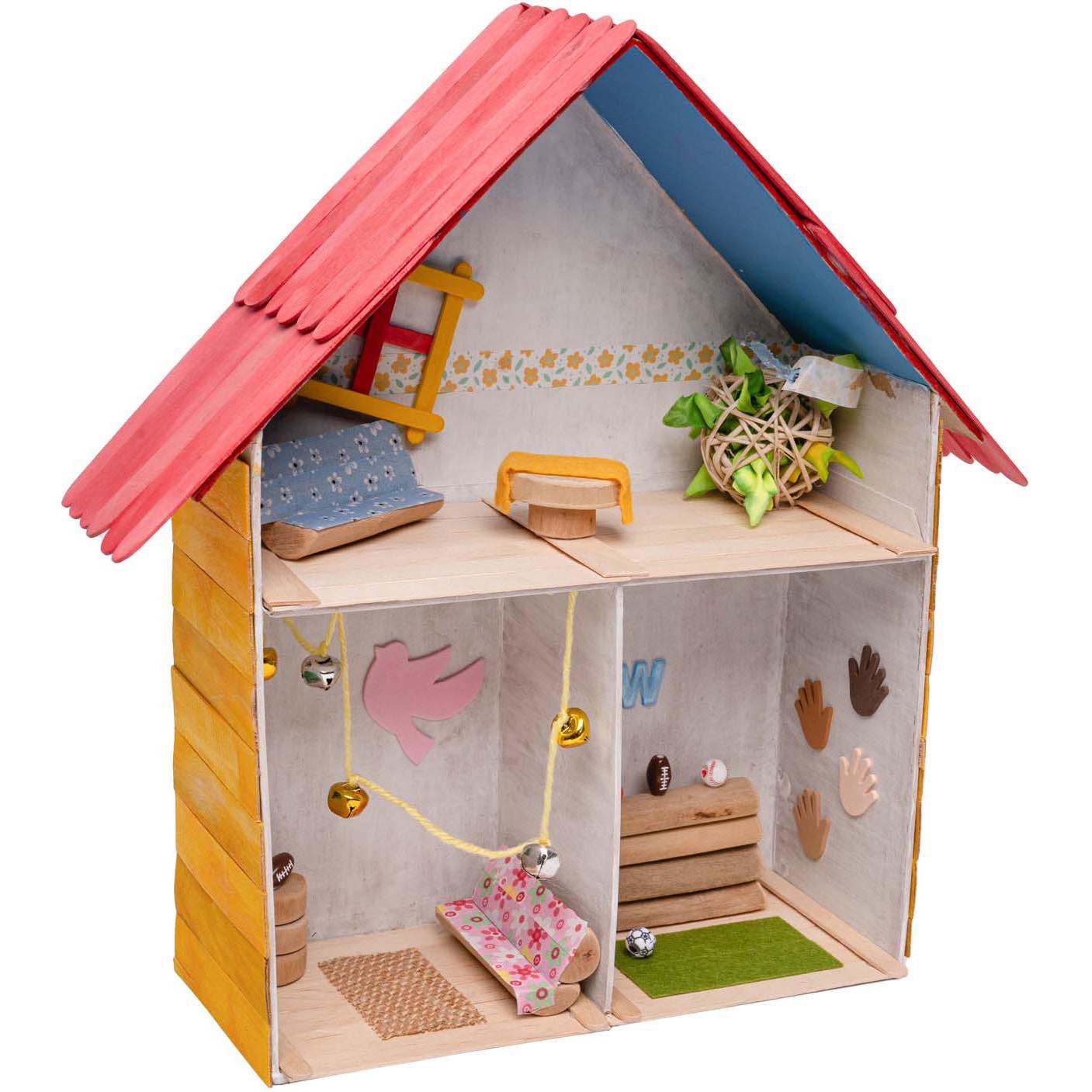 Colorations Färbungen - Puppenhaus aus Pappmaché (60067356)