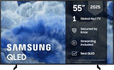 Actual product image Samsung 55" Fladskrms TV QLED 4K TQ55Q8FAAUXXC (55", QLED, 4K, 2025)
