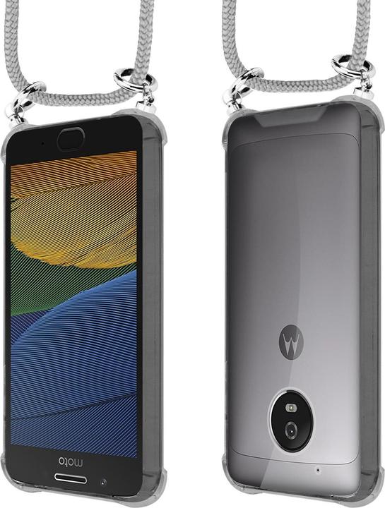 Produktbild Cadorabo TPU Handy Kette SILBER Cover