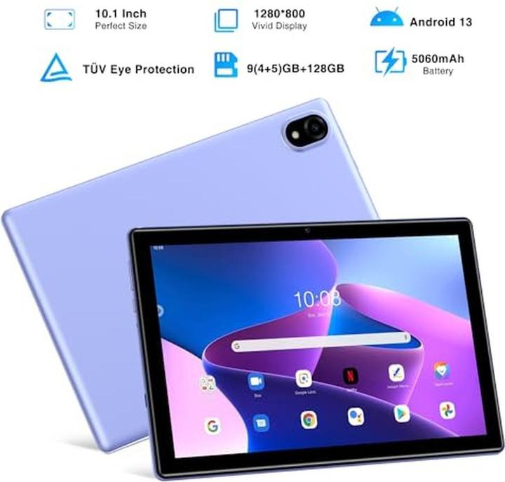 Produktbild Doogee U10 (10.10", 128 GB, Lila)