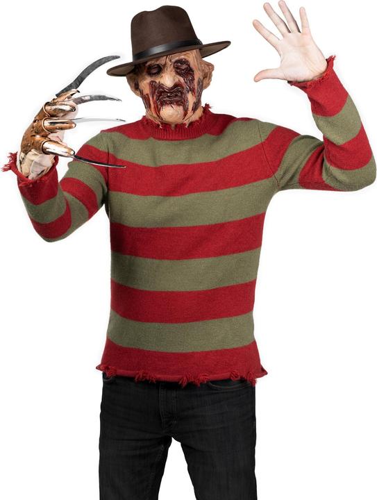 Maskworld Freddy Krüger Kostüm Halloween Kostüm