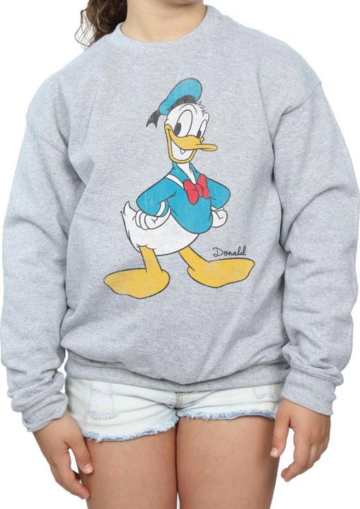 Produktbild Disney Classic Donald Duck Sweatshirt Mädchen (140, 146)