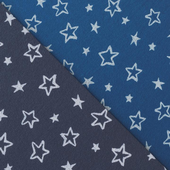 Image du produit VBS Tissu en jersey "étoiles" largeur 150 cm, vendu au mètre