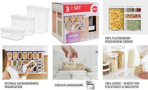 Produktbild Emsa Vorratsdose Optima 3er Set (3.05 l)