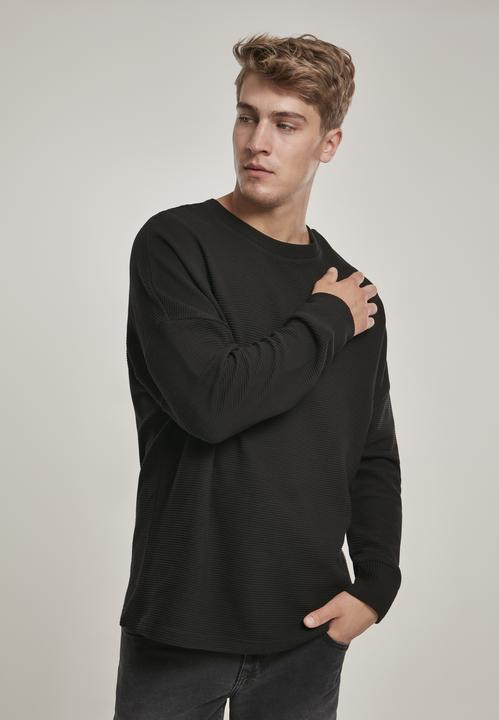 Actual product image Urban Classics Cut On Sleeve Naps Interlock Crew (M)