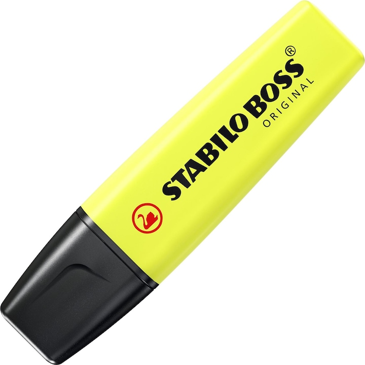 Produktbild STABILO BOSS ORIGINAL Textmarker (Gelb, 5 mm, 10 x)