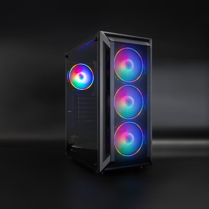 Immagine prodotto Tooq Technology Caja Semitorre Gaming Tqgcc101-B "Ragnärok" Negra (ATX, mATX, Mini-ITX)