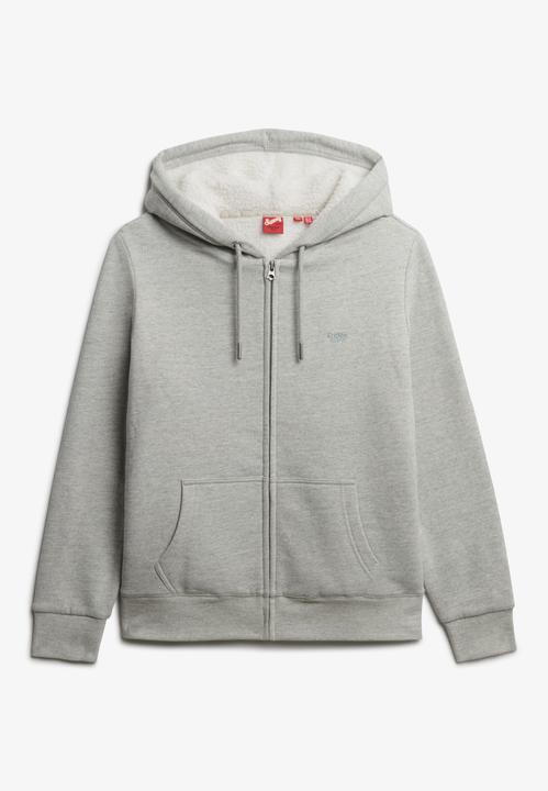 Image du produit Superdry Sweat à capuche zippé doublé en Borg Essential (M)