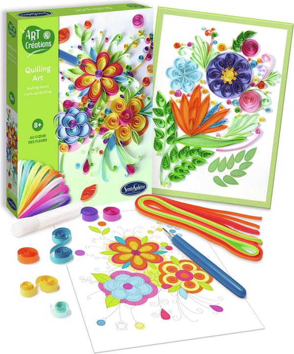 Produktbild Sentosphere Quilling'art Blumen