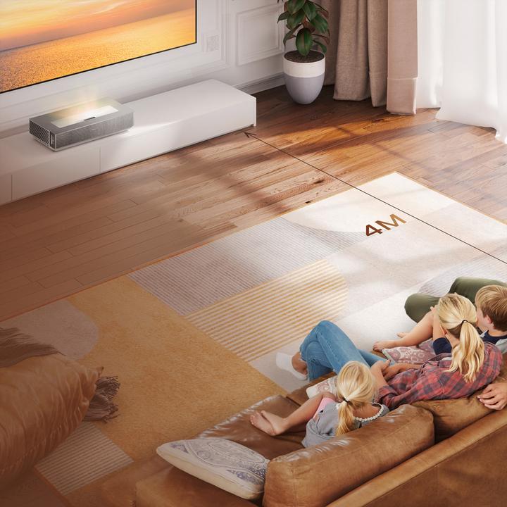 Actual product image Hisense 100L5HD incl. 100" ALR Daylight Screen (4K, 2600 lm, 0.25:1)