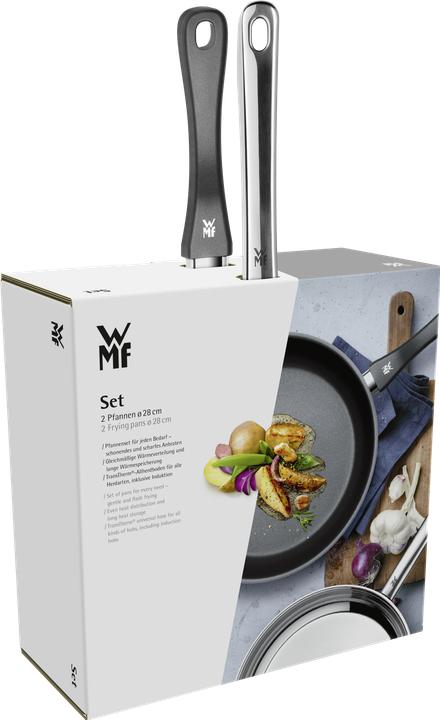 Image du produit WMF Devil A Profi Pf-Set 28+28 NS (28 cm, Ensemble de casseroles et de poêles de cuisson, Acier inoxydable)