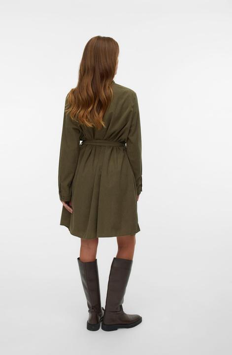 Produktbild Vero Moda VMCELLY Kurzes Kleid Hemdblusenkleid (48)