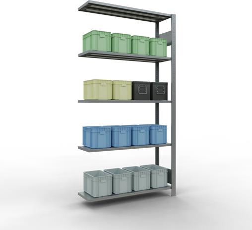 Image du produit Schulte Lagertechnik Système enfichable Élément suivant MULTIplus150 avec traverse de longueur