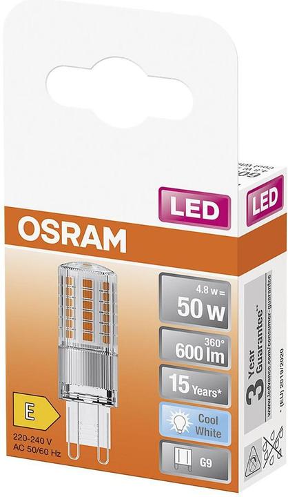 Actual product image Osram Pin (G9, 4.80 W, 600 lm, 1 x, E)
