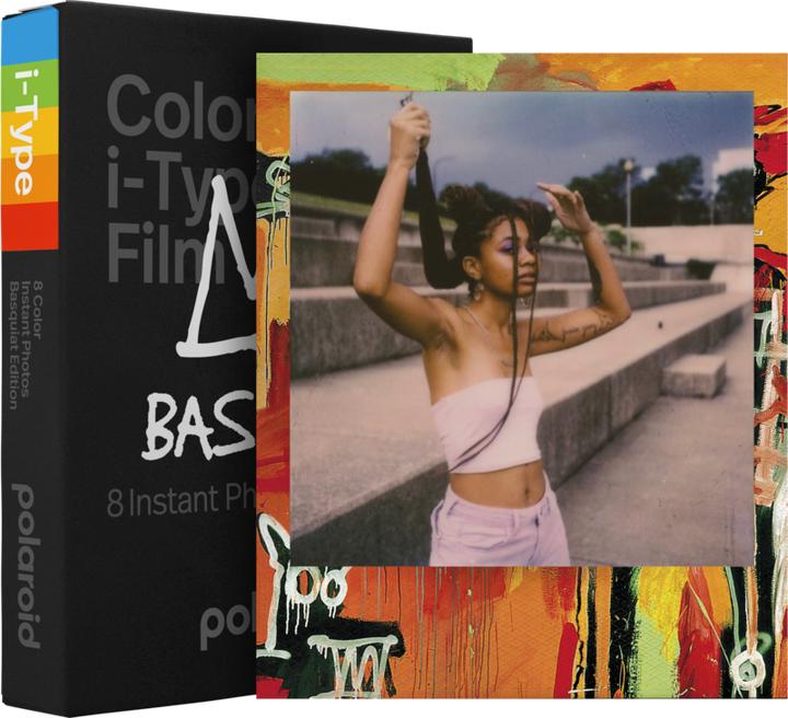 Actual product image Polaroid Colour Film for i-Type Basquiat Edition