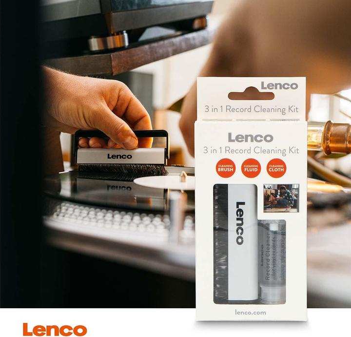 Produktbild Lenco 3in1 Set (Plattenspieler Reinigung)