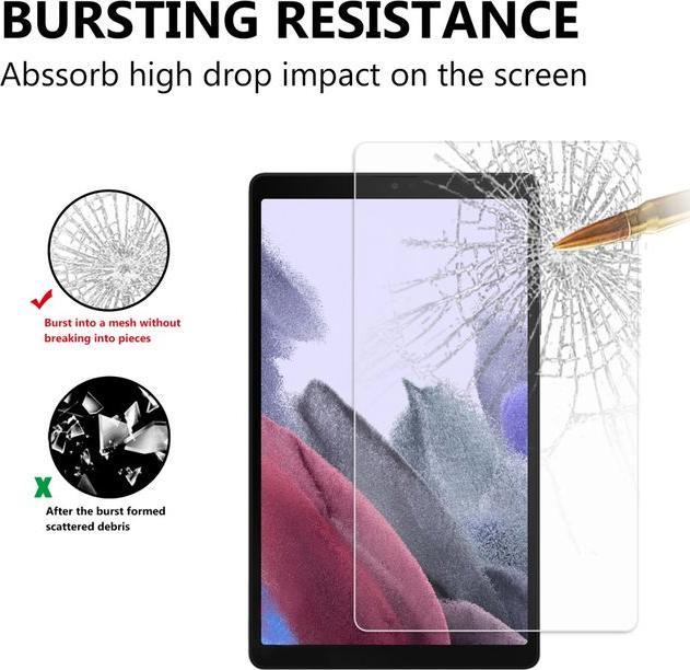 Actual product image MU Budget Protective glass screen protector (1 Piece, Galaxy Tab A7 Lite 8.7)