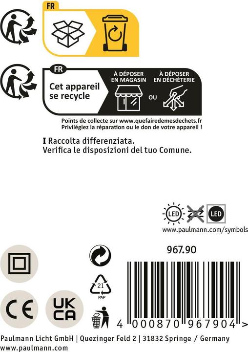 Image du produit Paulmann URail Suspension Hildor (1390 lm)