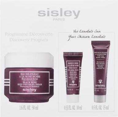 Sisley Geschenkset - ROSE NOIRE BAUME-EN-EAU SET 50ml / 10ml / 15ml (Gesichtspflege set)