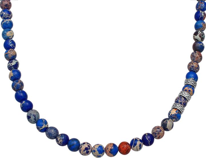 Actual product image Kuzzoi Gemstone necklace (925 sterling silver, Stainless steel, Agate, 45 cm)