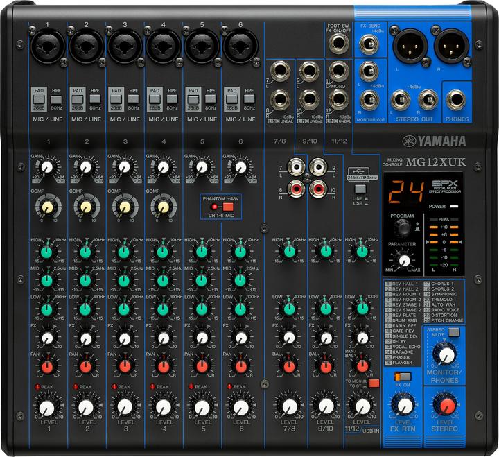Produktbild Yamaha MG12XUK (Studio- und Livemixer)