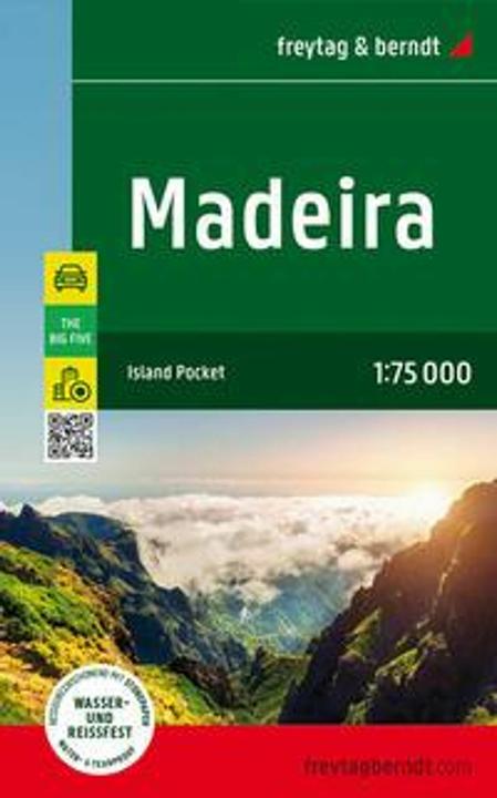 Produktbild Madeira, Strassen- und Freizeitkarte 1:75.000, freytag & berndt
