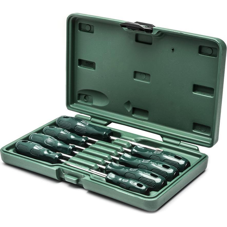 SATA, Cacciavite, Set di cacciaviti Torx, 8 pezzi, T8-T40 (Pin-torx)