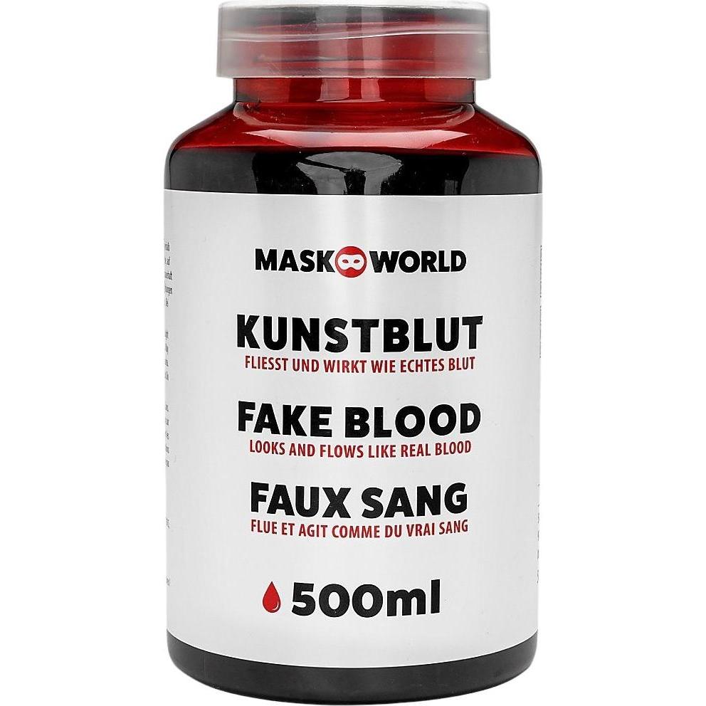 Maskworld Kunstblut Flasche 500 ml – Filmblut