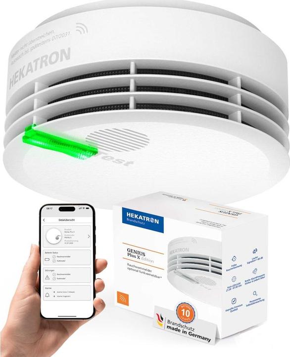 Actual product image Hekatron Genius Plus X