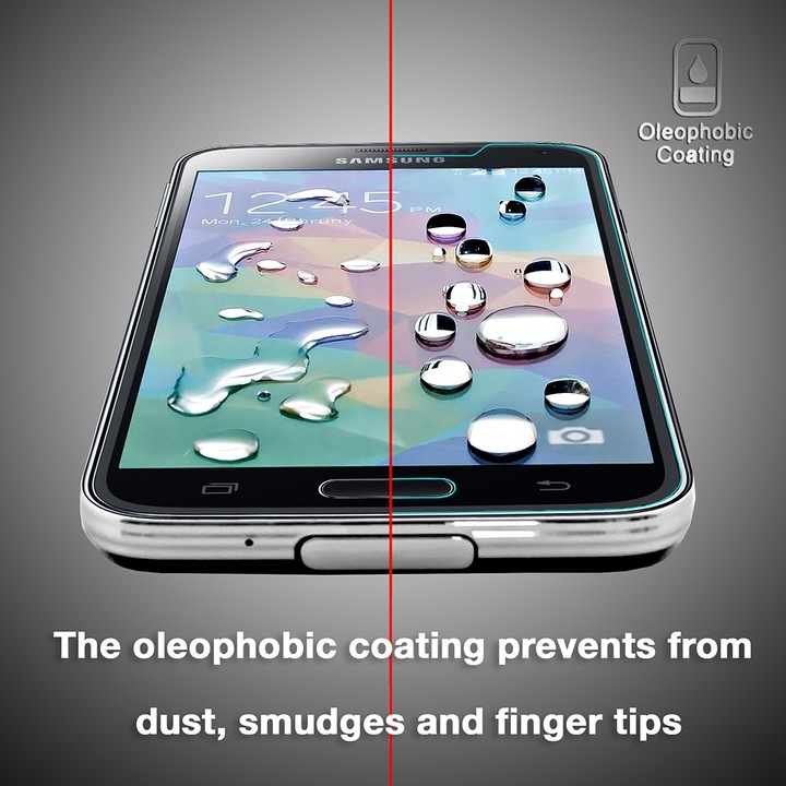 Produktbild Nalia Schutzglas (1 Stück, Samsung Galaxy S5 Neo, Samsung Galaxy S5)