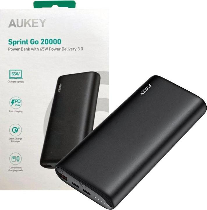 Produktbild Aukey Sprint Go (20000 mAh, 65 W, 74 Wh)