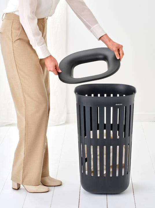 Actual product image Brabantia Wäschekorb Collect-It 2 x 55 l, Schwarz (55 l)
